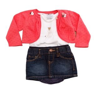 4/25$ Crochet Cardigan With Decorative Buttons